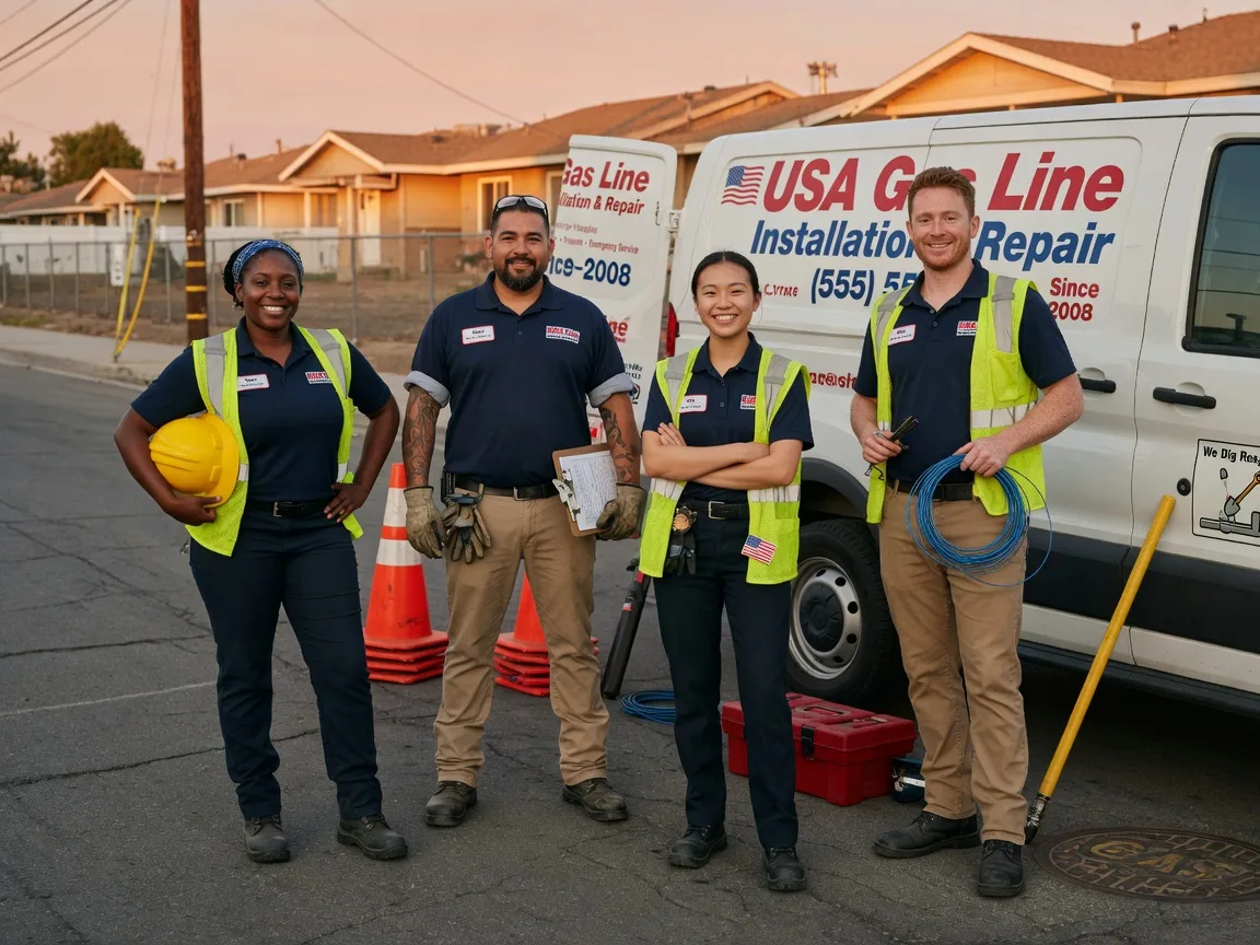 Gas Line Installation company in Nanticoke, MD